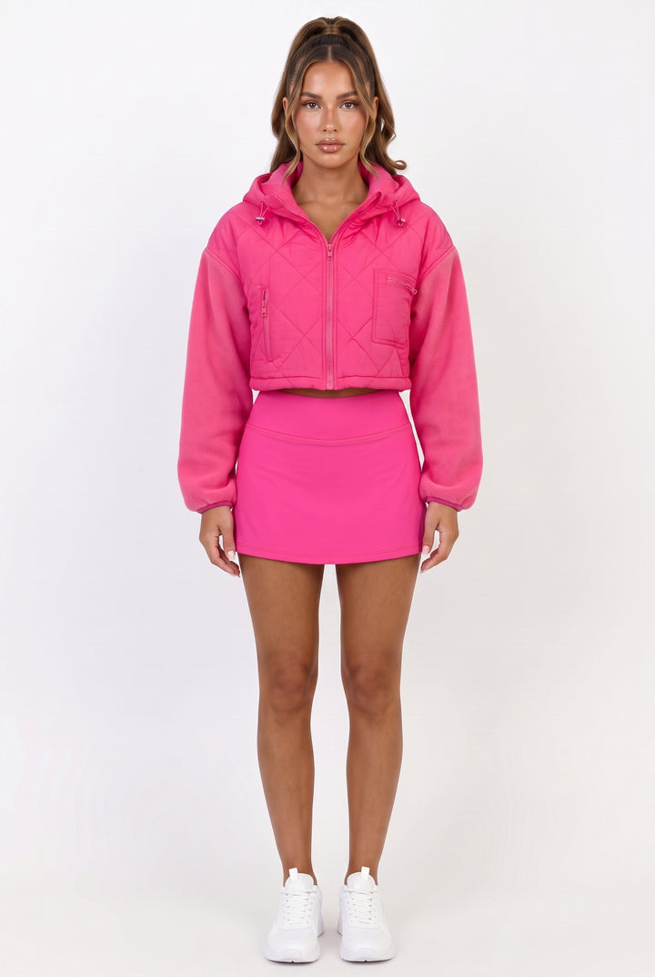 Jetset Quilted Crop Jacket