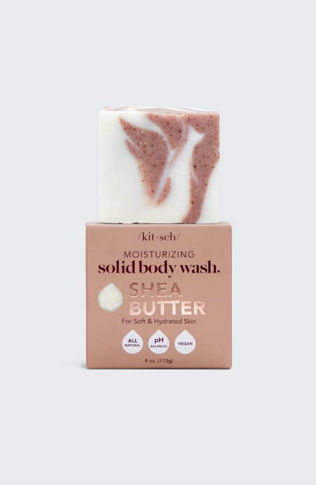 KITSCH Shea Butter Solid Body Wash Bar