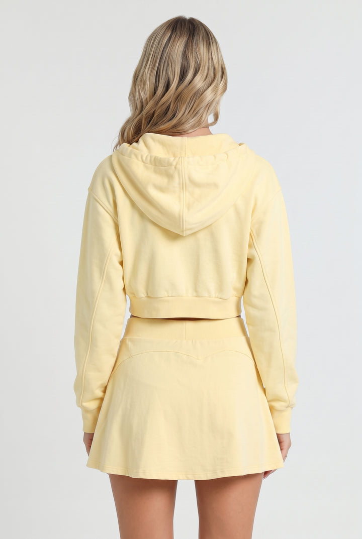 Lemon Sorbet Crop Jacket