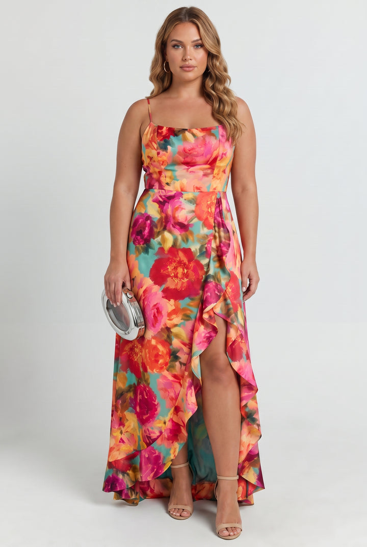 Destination Mallorca Floral Maxi Dress