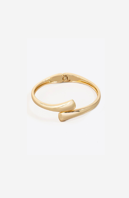 Sculpted Wrap Bangle Bracelet