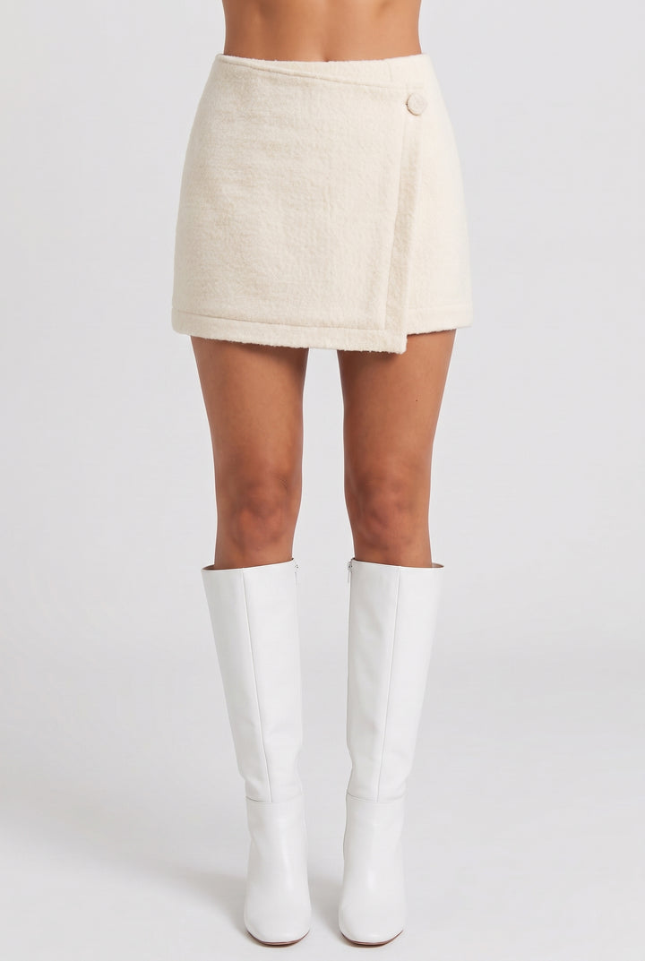 Cortina Wool Blend Mini Skort