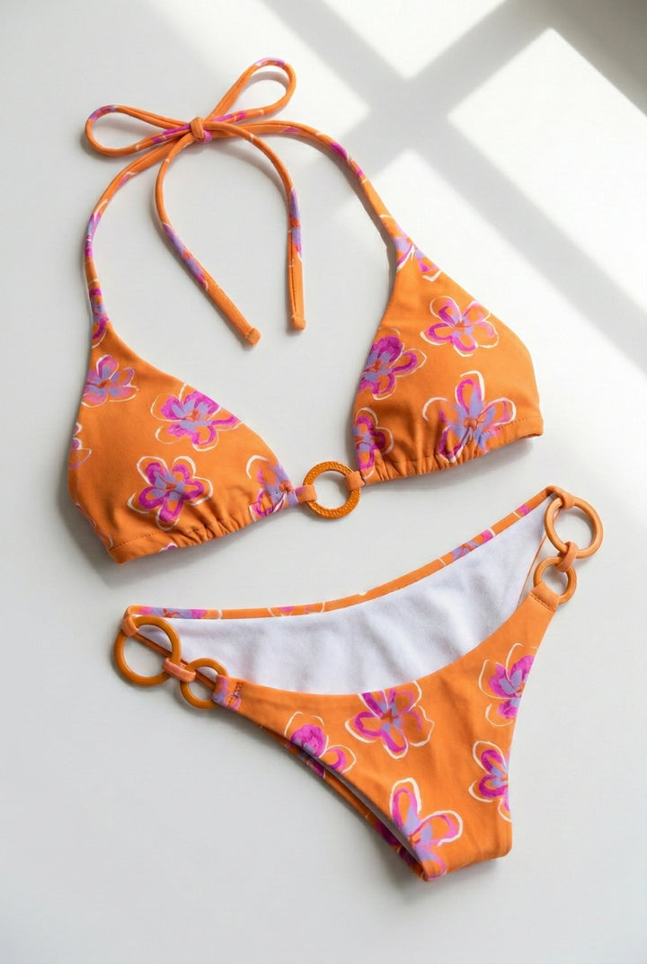 Malibu Drives Floral Bikini