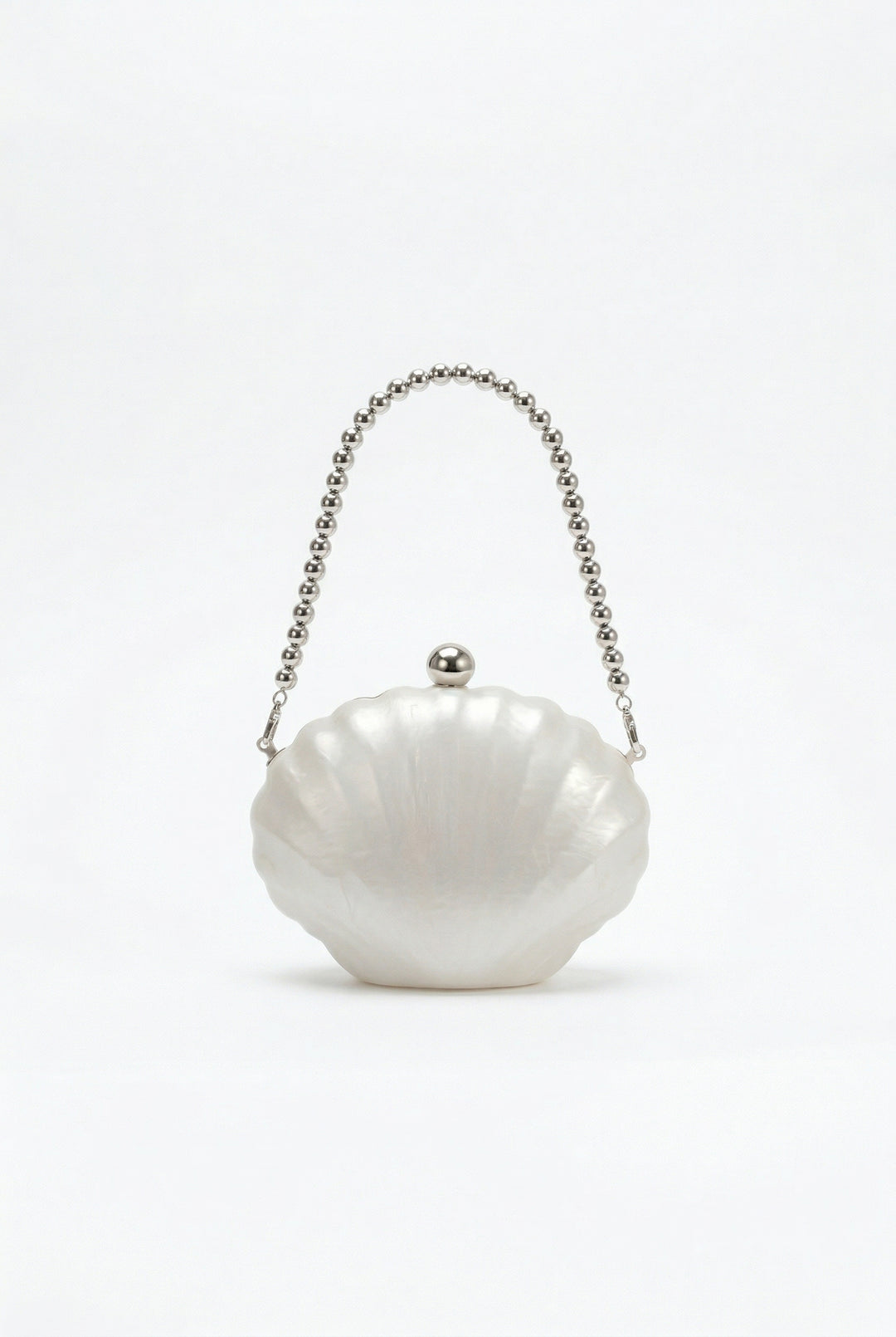 Melie Bianco Venus Pearl Shell Clutch