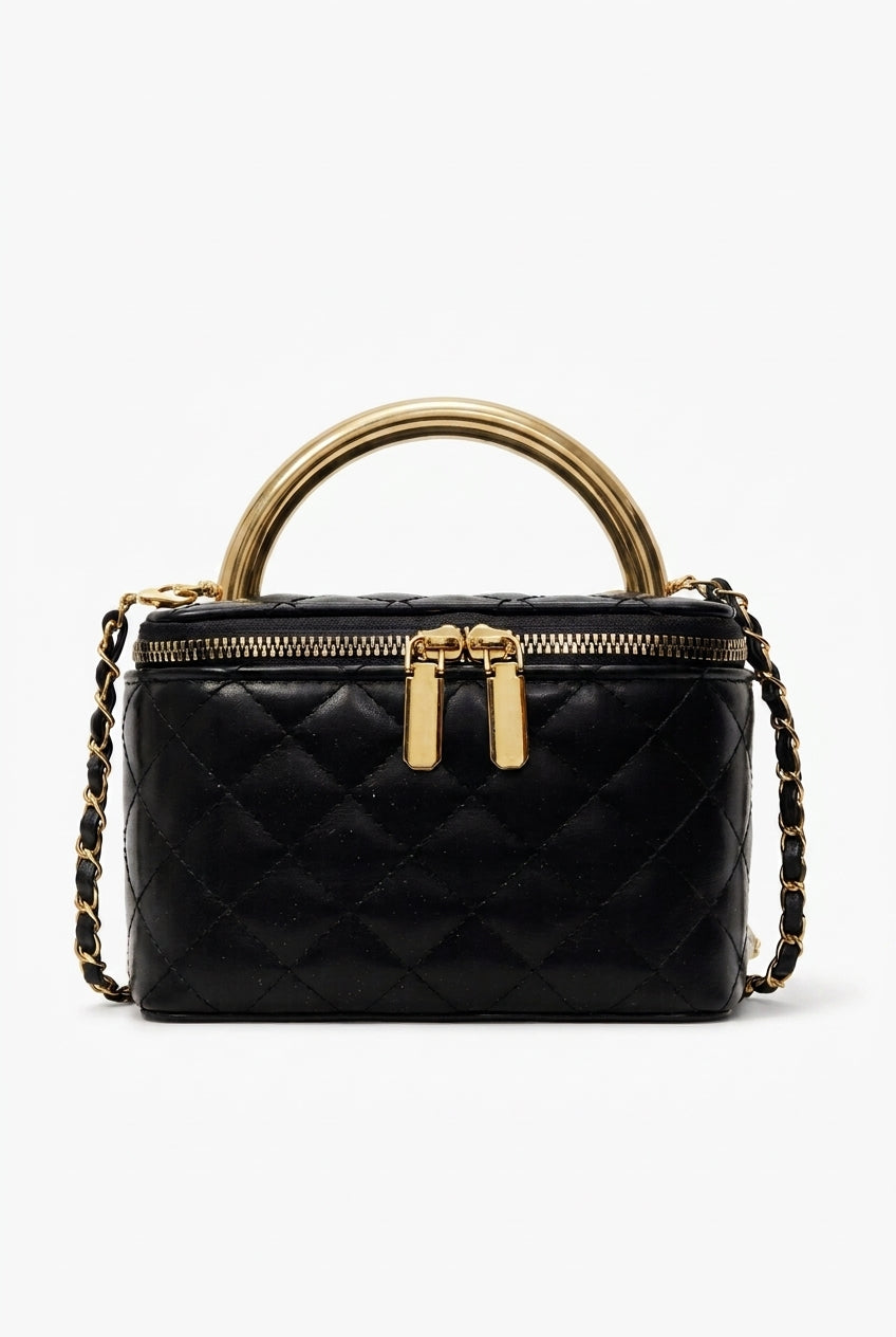 Mini Quilted Box Bag
