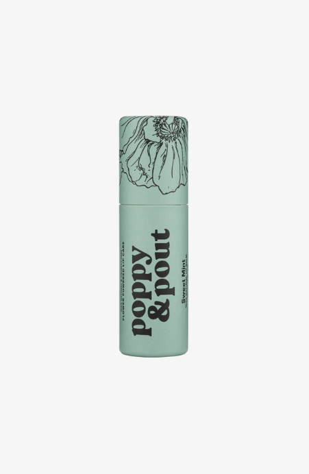 Poppy & Pout Sweet Mint Lip Balm