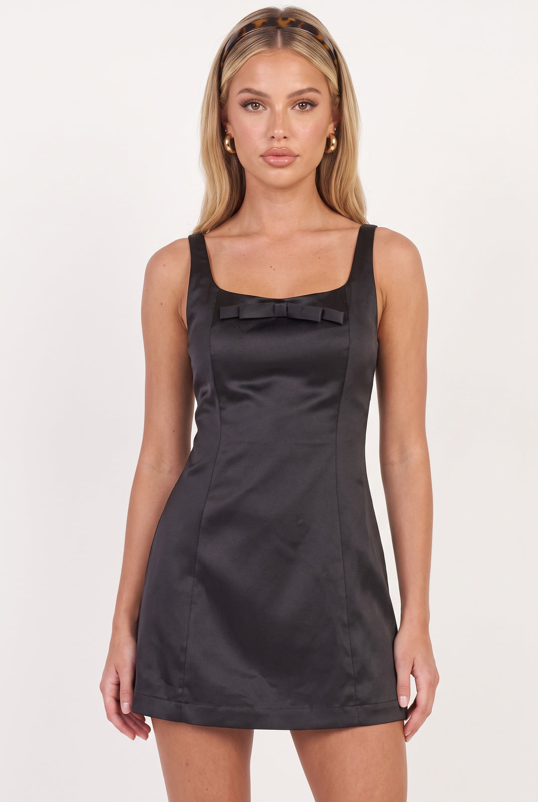 Miss Madison Bow Mini Dress
