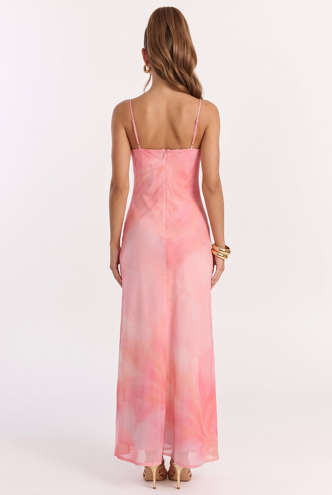 Miyu Bias Cut Maxi Dress
