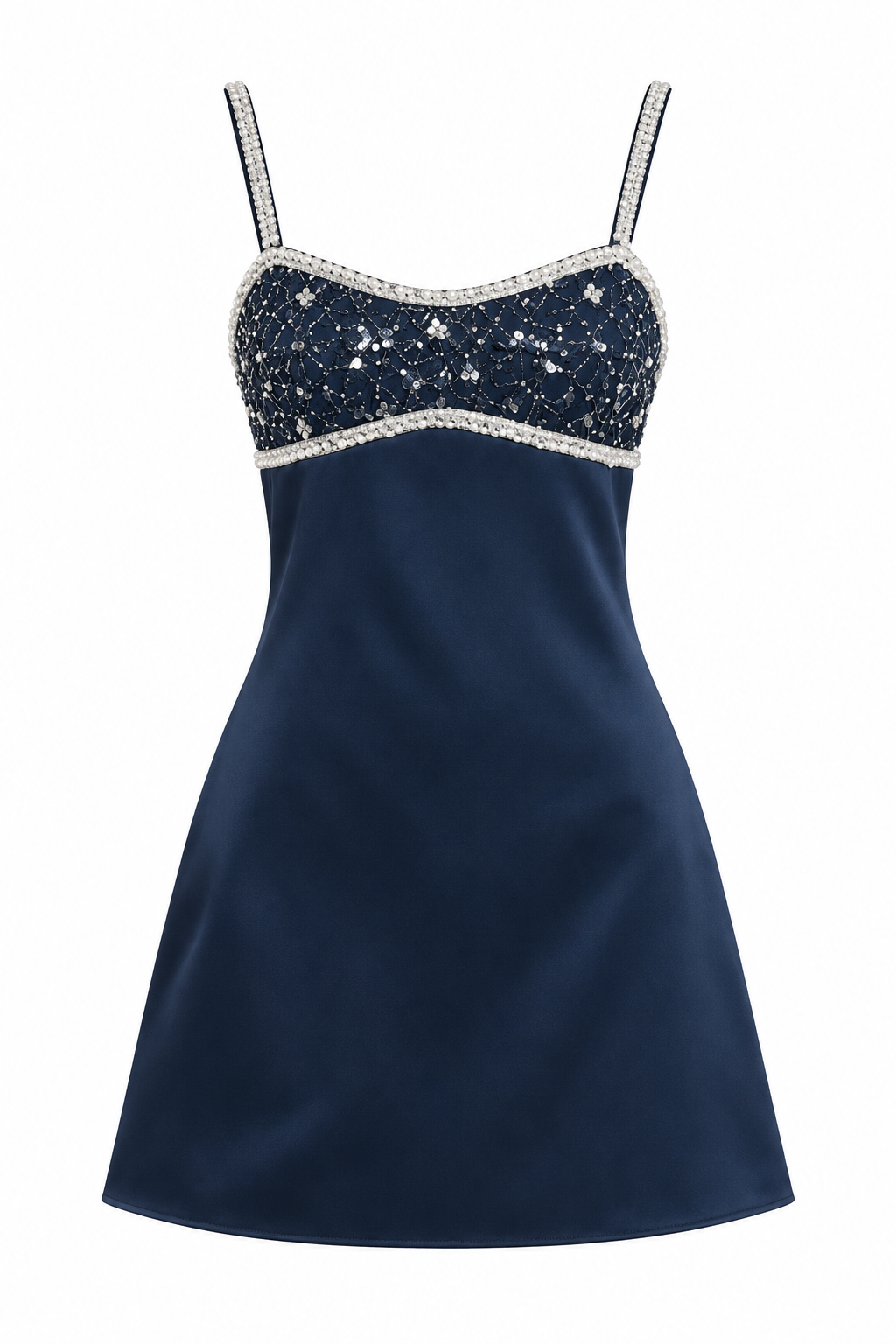 Arosa Jeweled Mini Dress