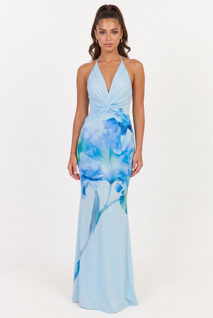 Nerissa Halter Maxi Dress