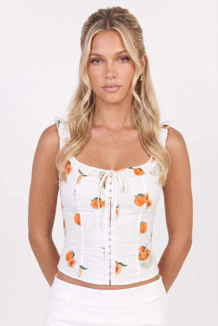 Peach Stand Top