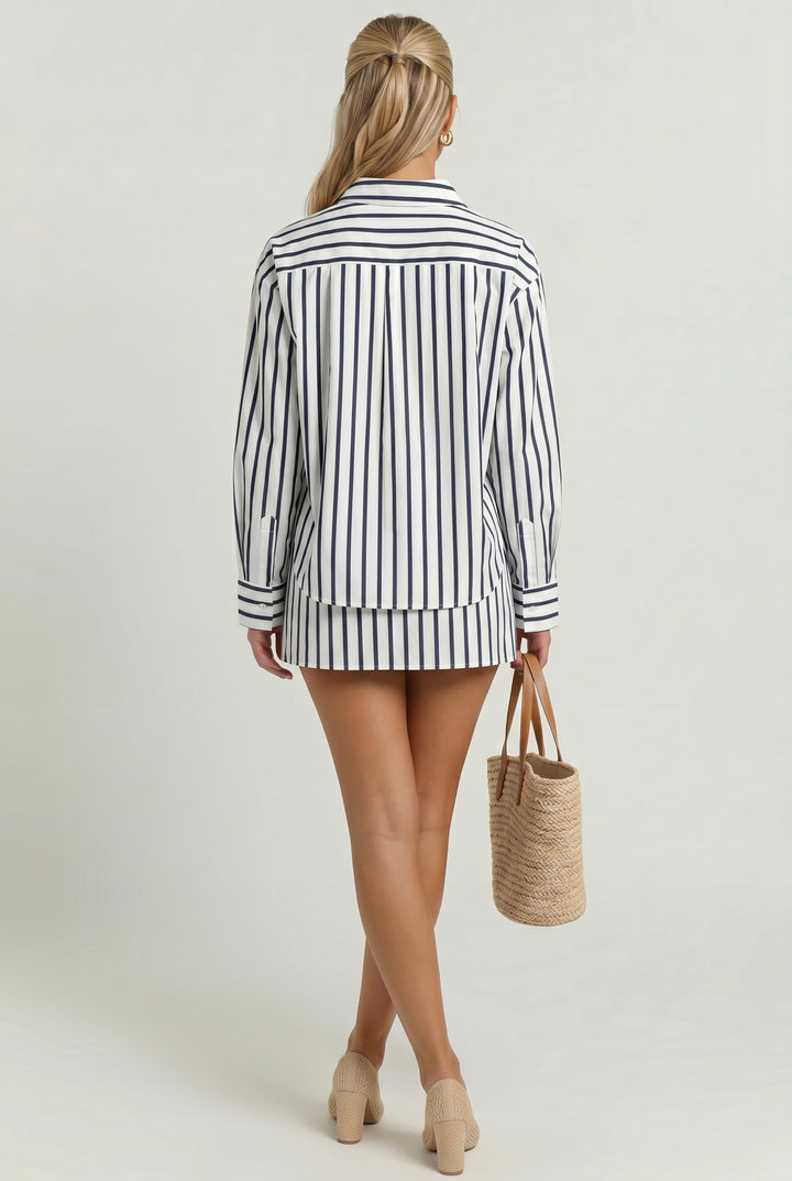 Pier 1956 Pinstripe Button-up Shirt