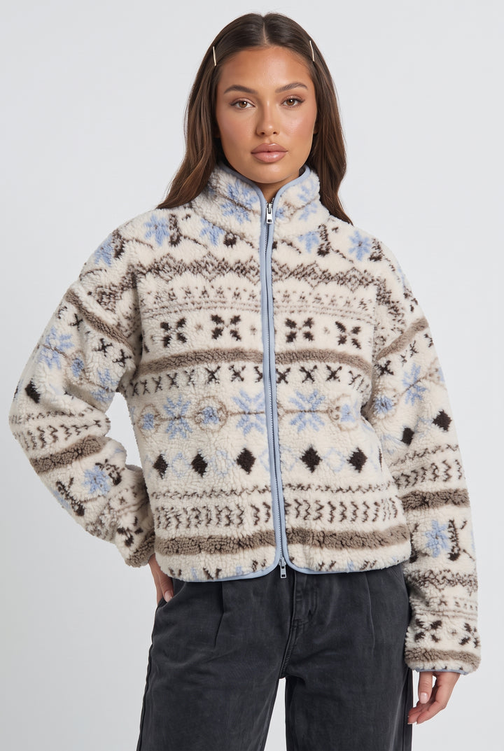 The Little Shops Below the Slopes Fleece Jacket