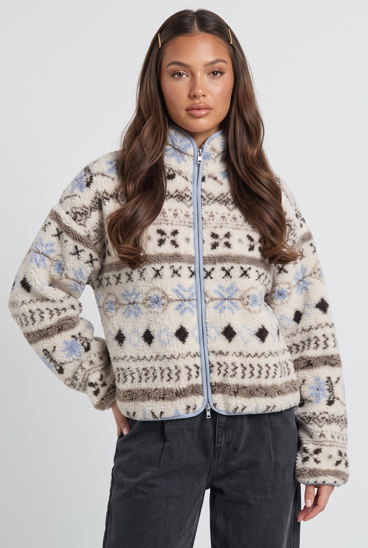The Little Shops Below the Slopes Fleece Jacket