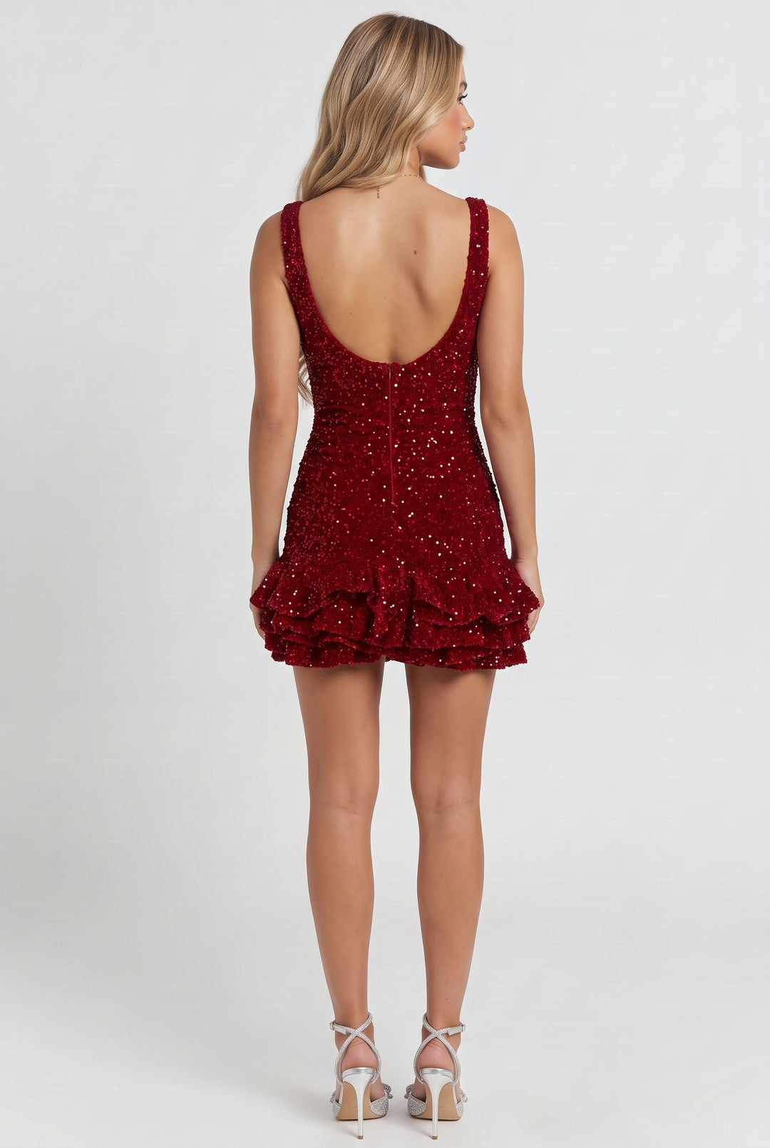 Party Favor Sequin Mini Dress