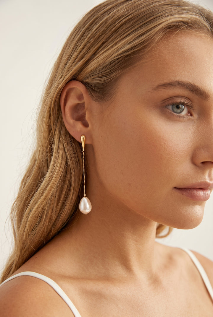 Pearl Drop Earrings