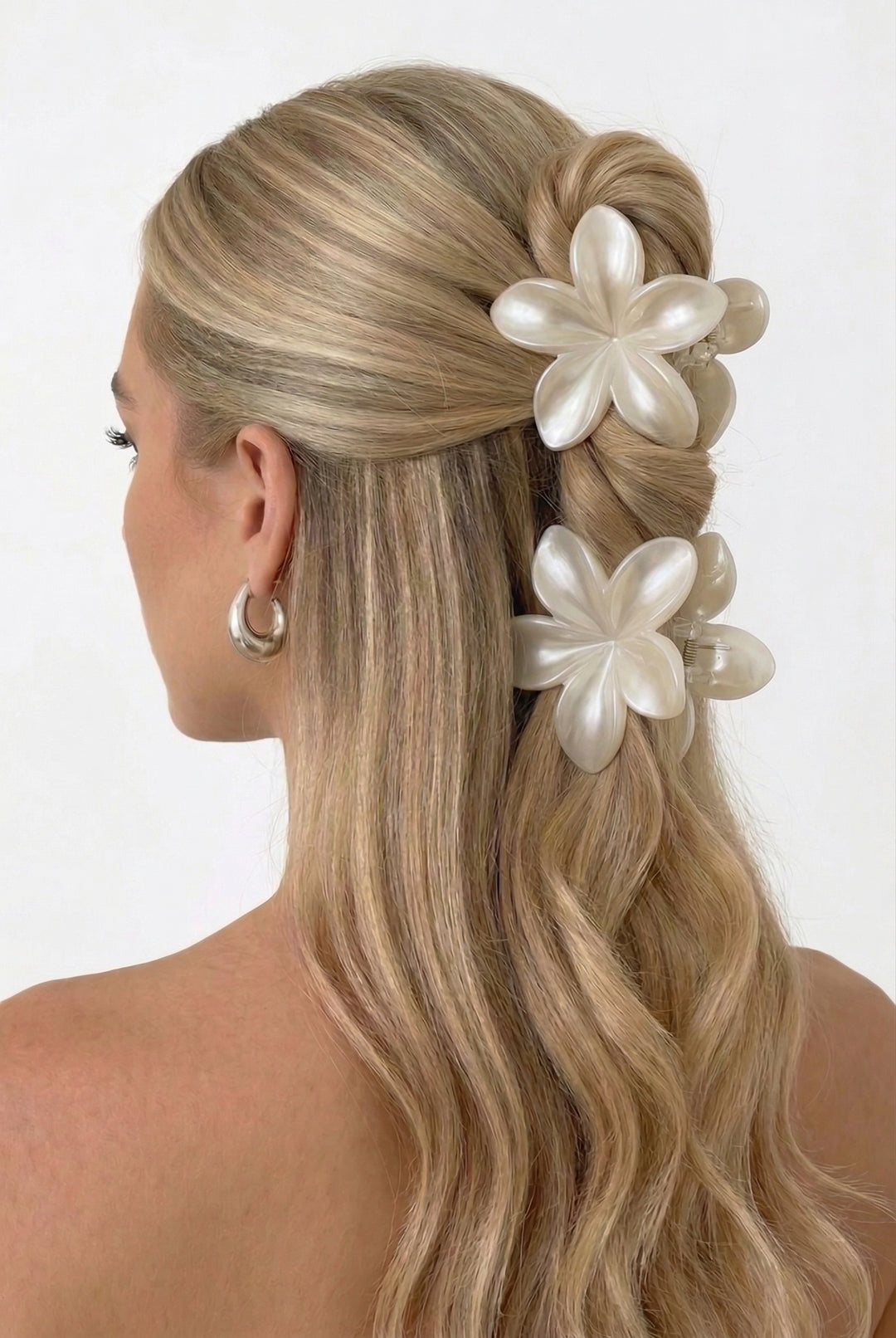 Pearl Flower Hair Clip