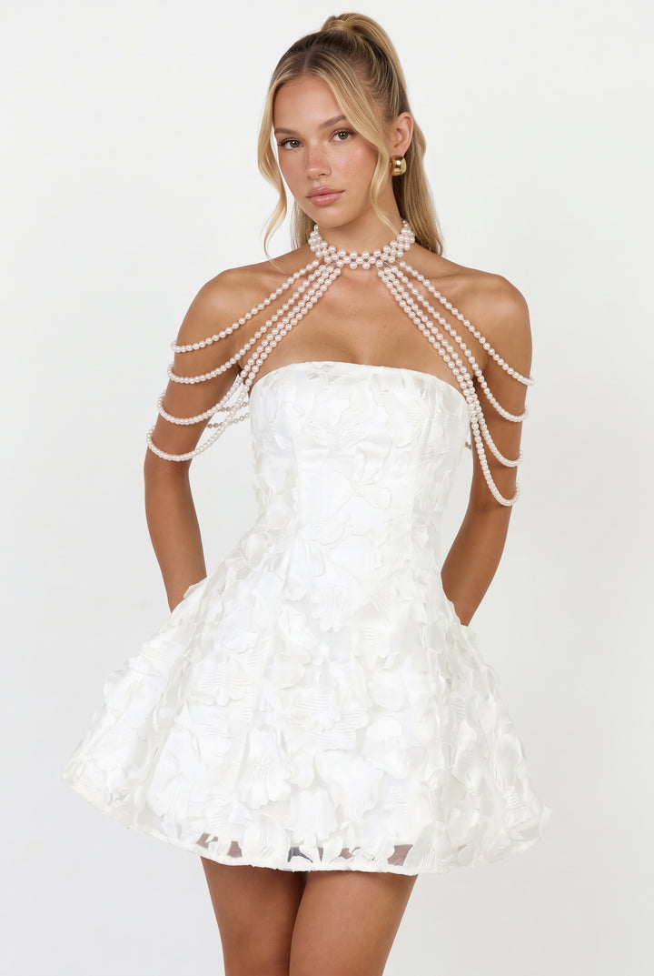 Pearl Reverie Shoulder Drape Necklace