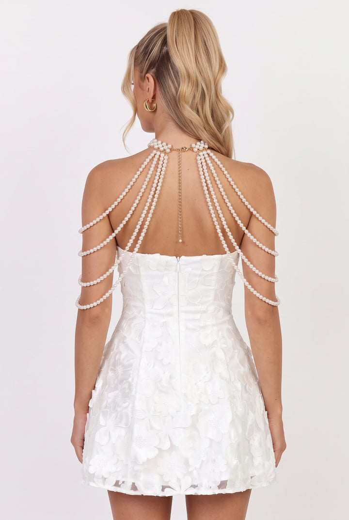Pearl Reverie Shoulder Drape Necklace