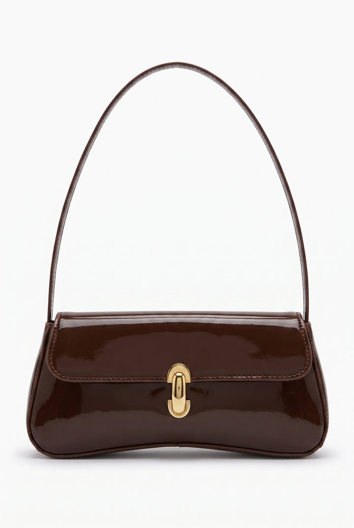 Polished Little Baguette Bag