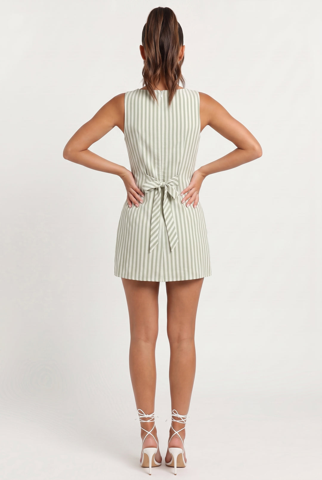 Polished Everyday Pinstripe Mini Dress