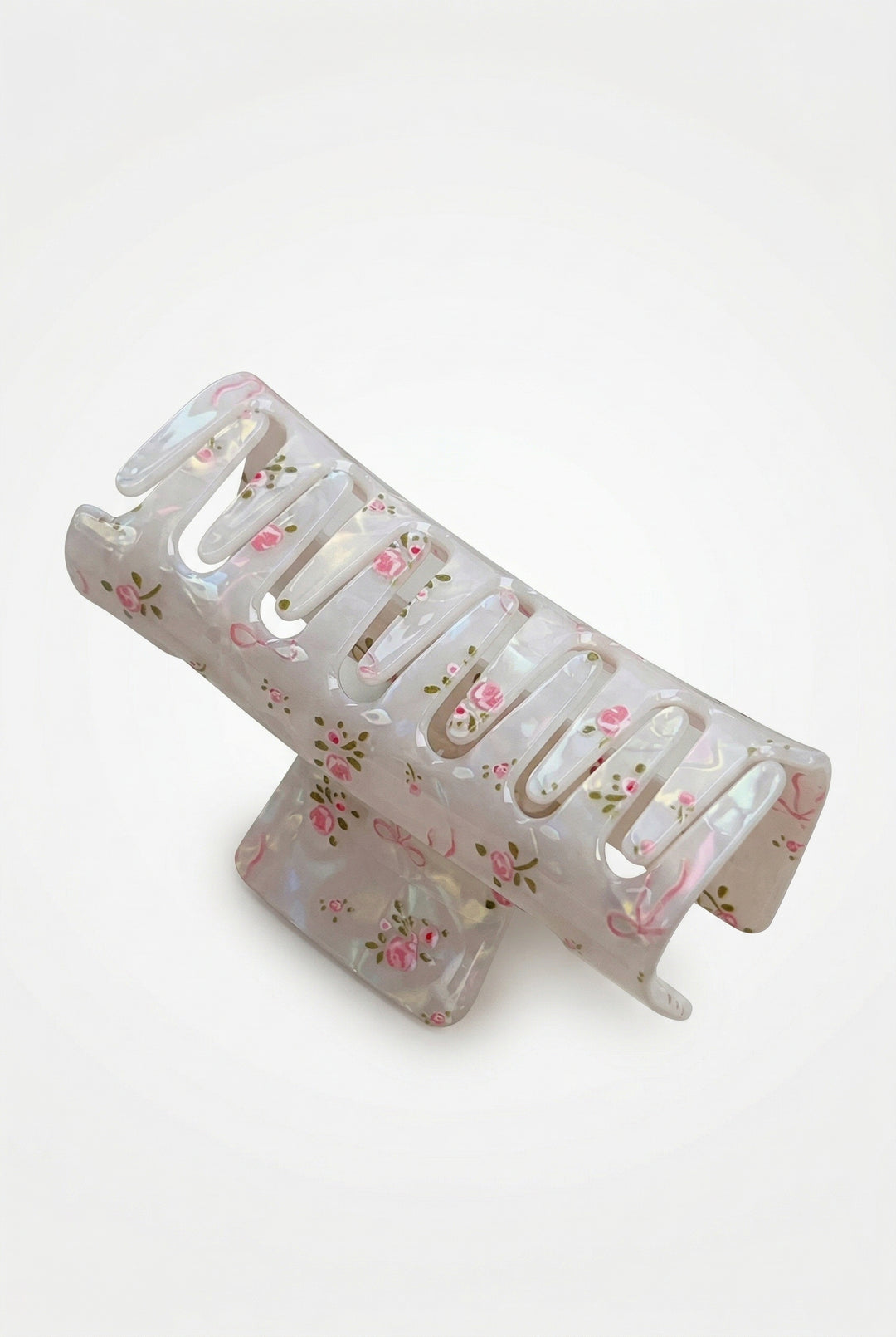 Rose Ribbon Clip