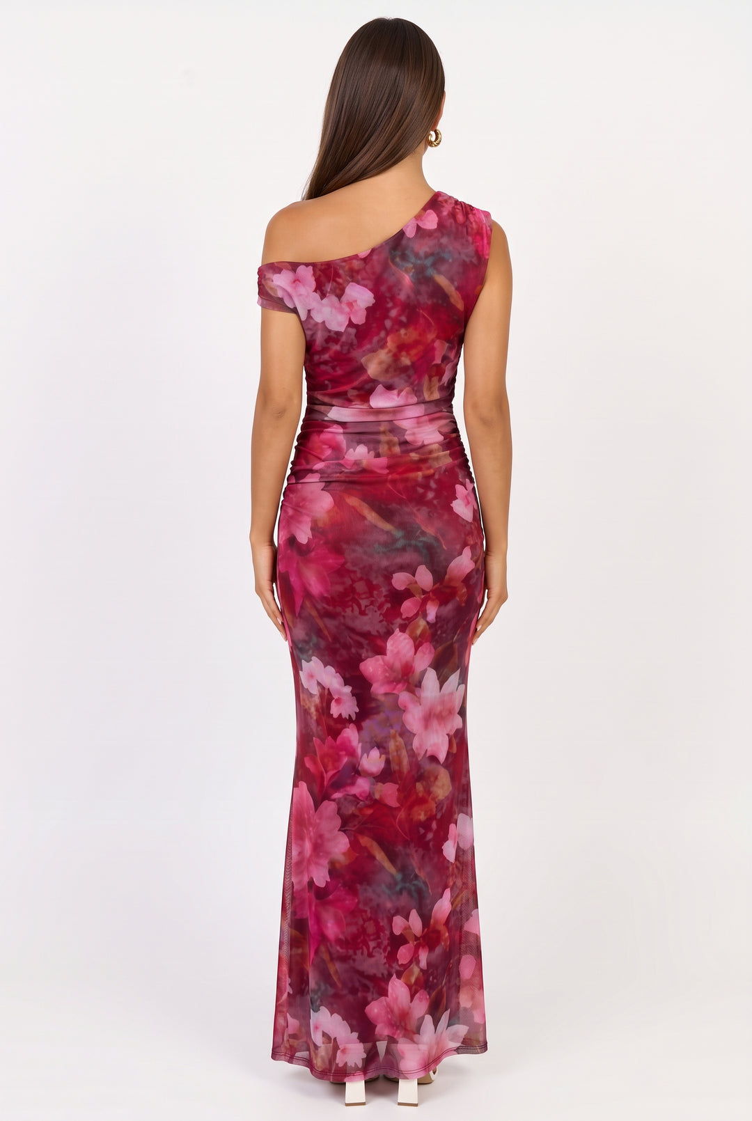 Saphira Off The Shoulder Floral Maxi Dress