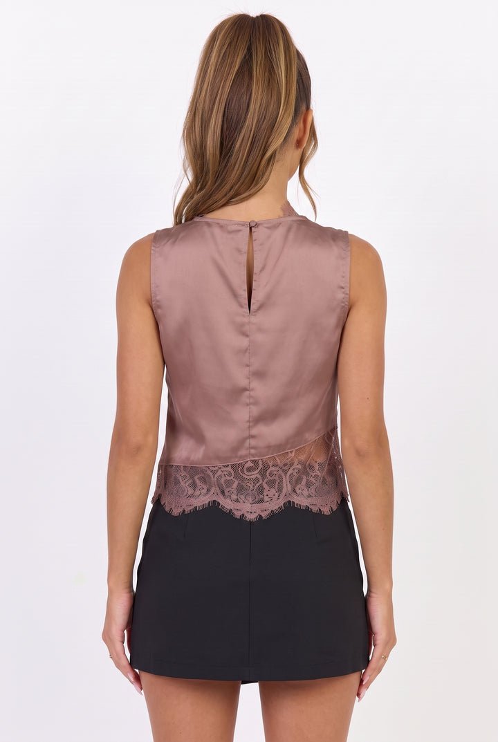 Satin No. 6 Lace Top