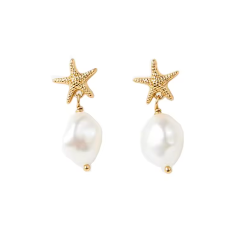 Coastal Pearl Earrings