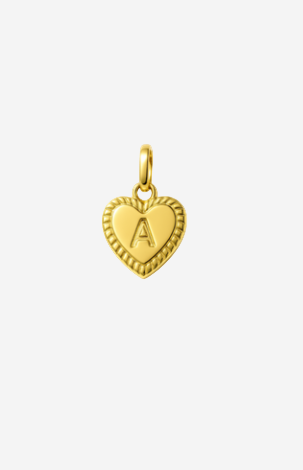 Initial Heart Charm