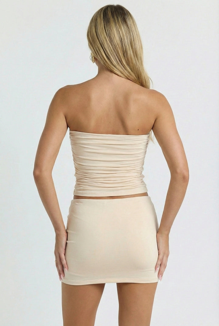 Under The Seashell Buckle Tube Top