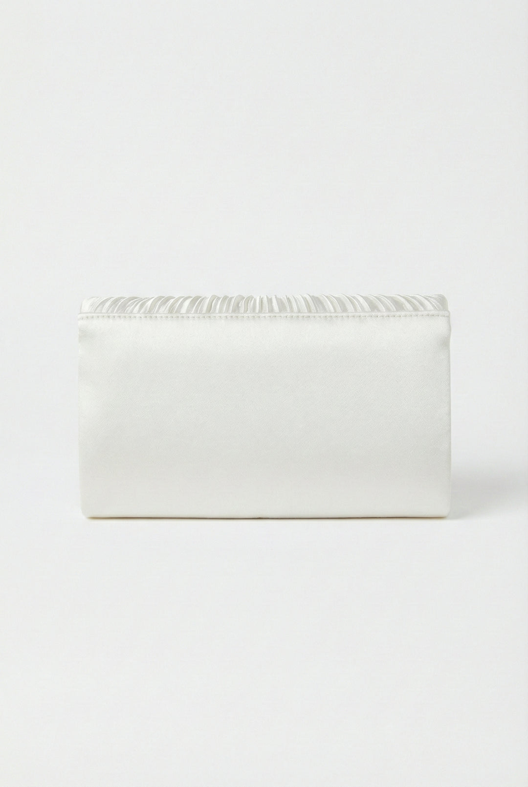 Soft Glow Pleated Clutch