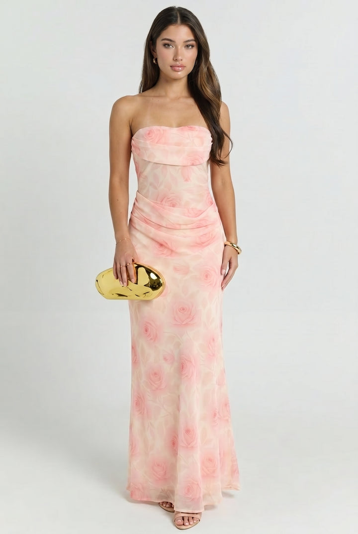 Soft Spoken Romance Maxi Dress