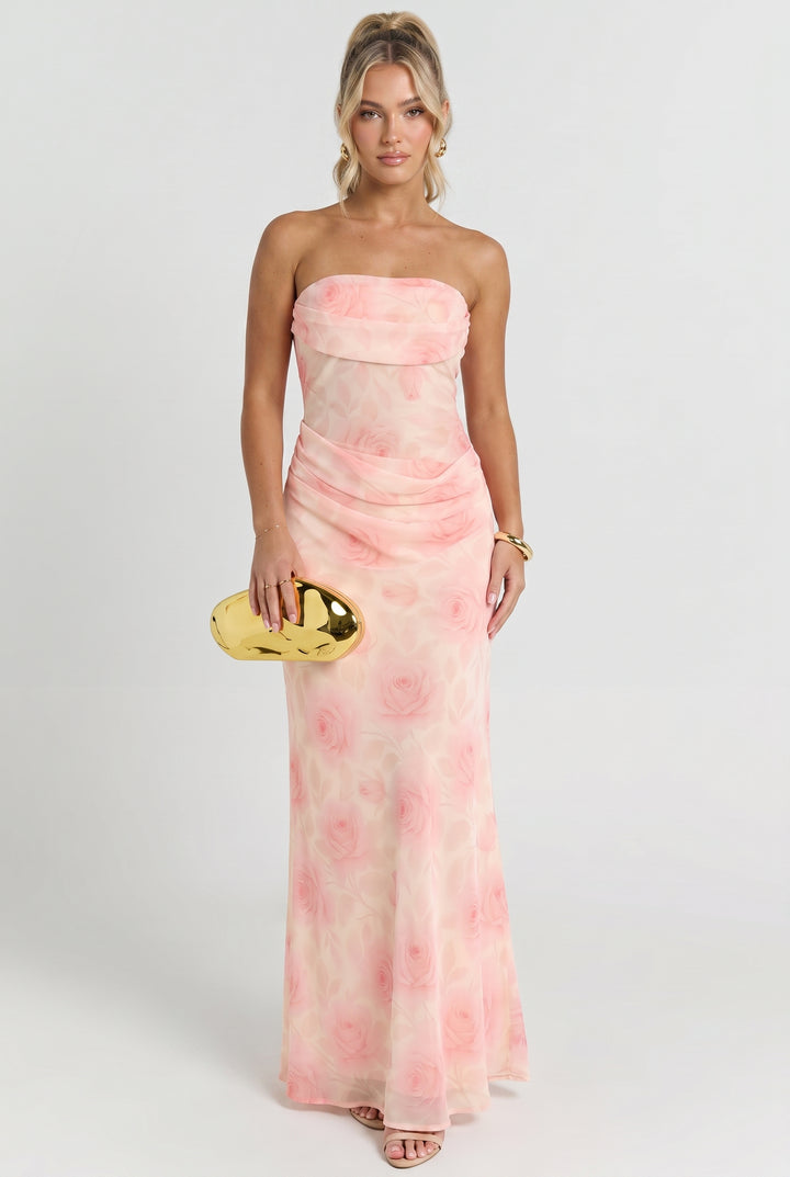 Soft Spoken Romance Maxi Dress
