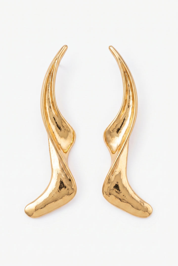 Spiral Drop Earrings