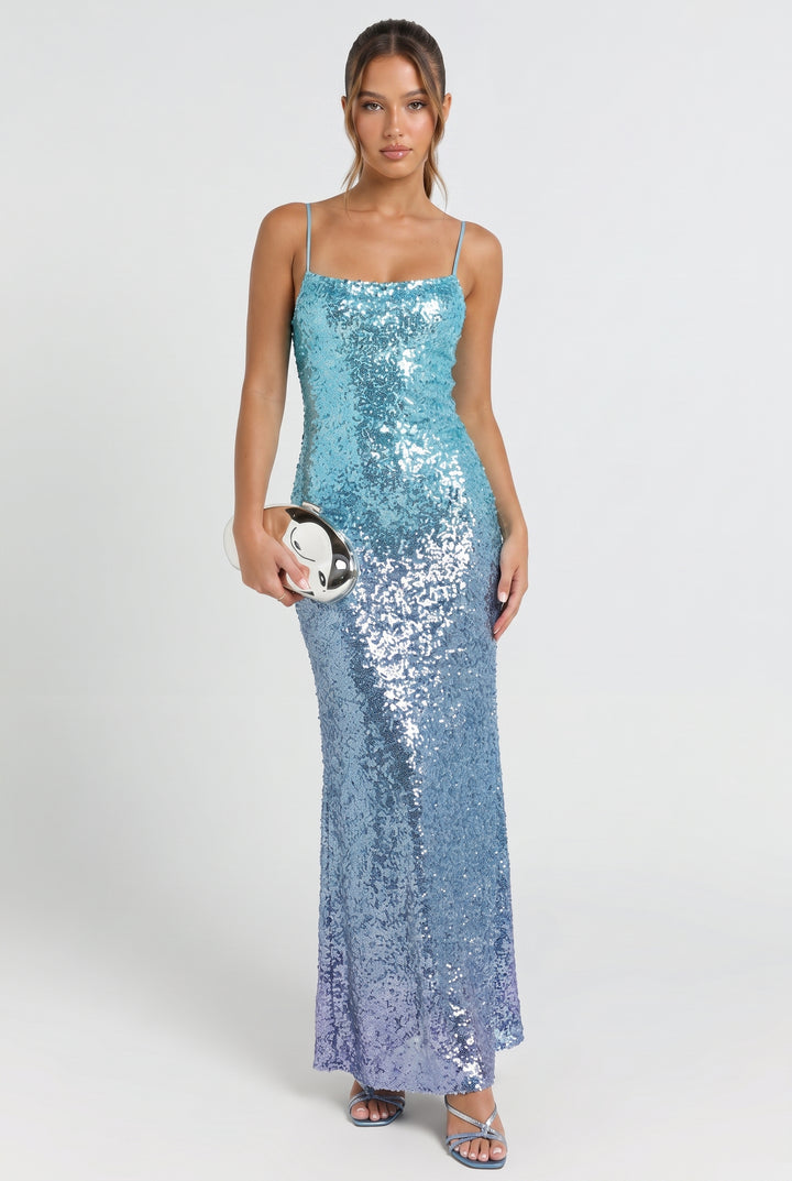 St. Barths After Midnight Sequin Maxi Dress