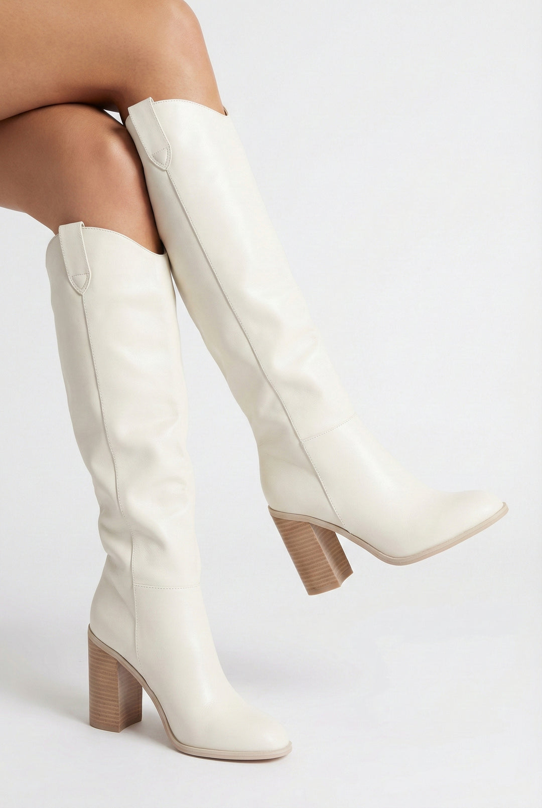 Saint Knee High Block Heel Boots