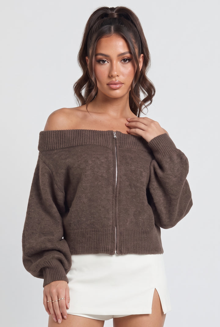 The Privileged Zip Sweater
