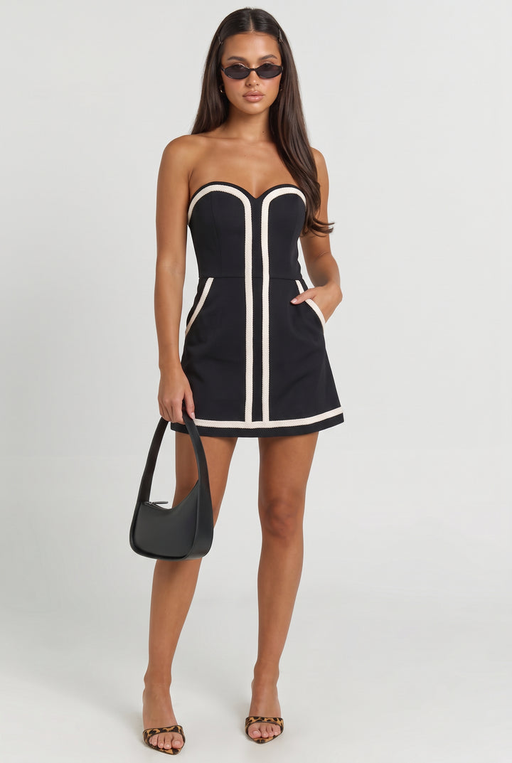 The Del Mar Romper Mini Dress