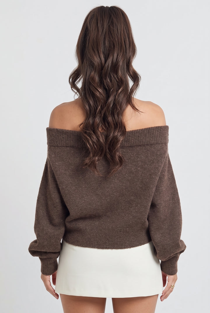 The Privileged Zip Sweater