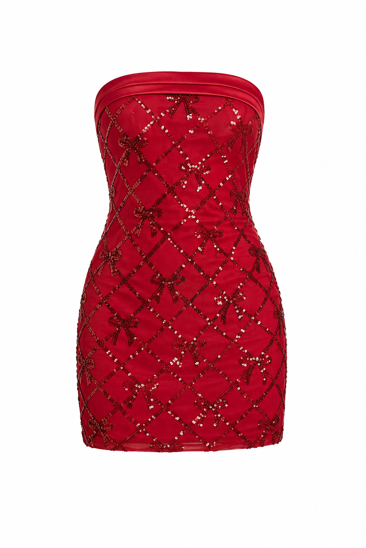 Tinsel & Toasts Mini Dress