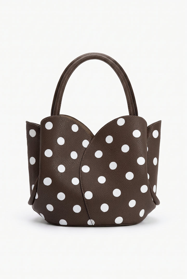 Melie Bianco Tulip Top-Handle Crossbody Tote