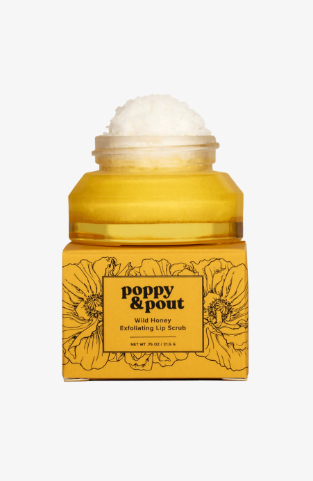 Poppy & Pout Wild Honey Lip Scrub