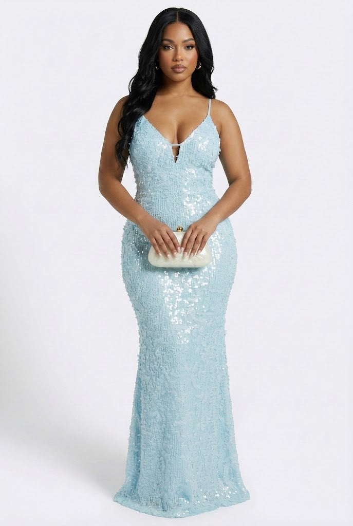 Envy Me Sequin Maxi Dress