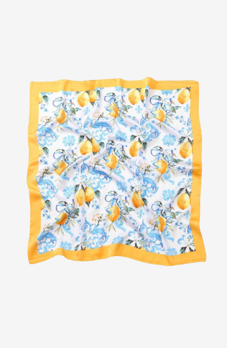Amalfi Lemon Scarf