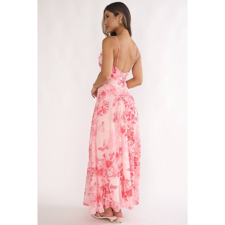 La Vie en Rose Maxi Dress