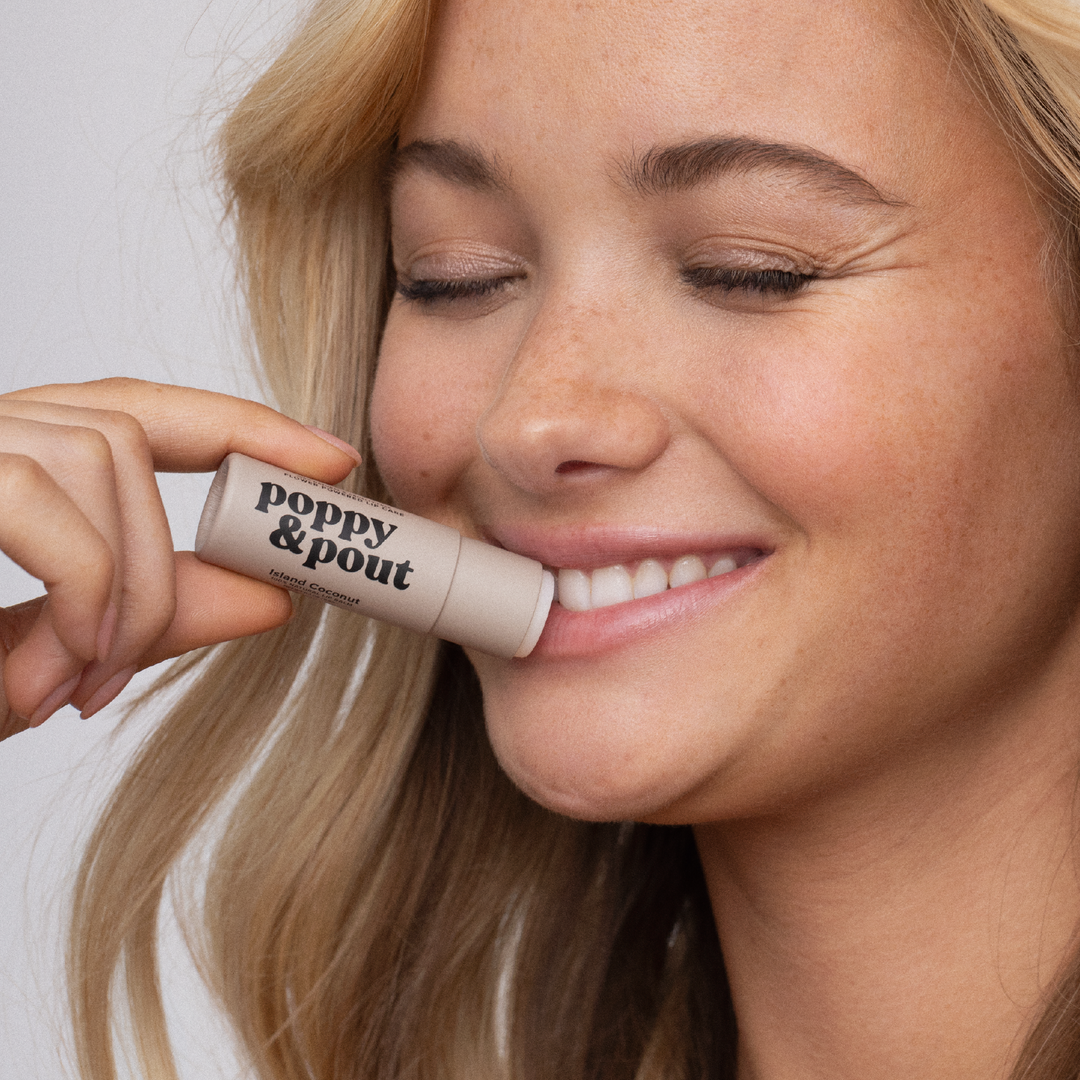 Poppy & Pout Island Coconut Lip Balm