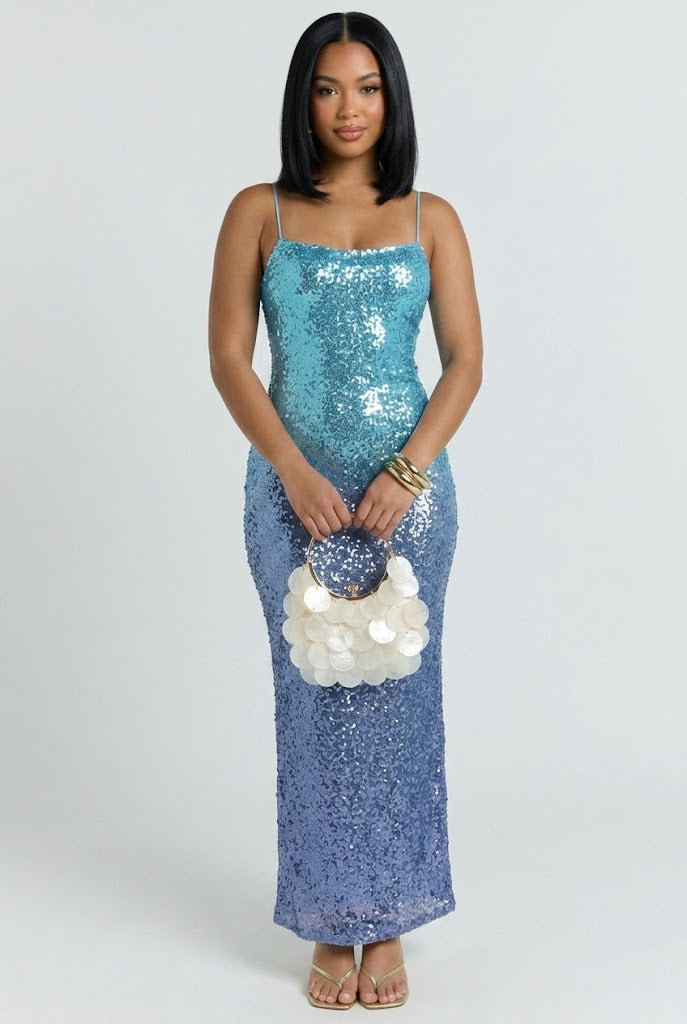 St. Barths After Midnight Sequin Maxi Dress