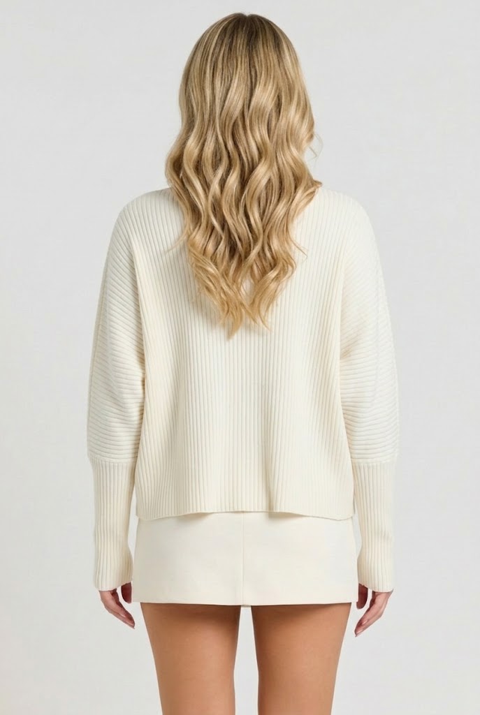 Cozy Intentions Ribbed Sweater