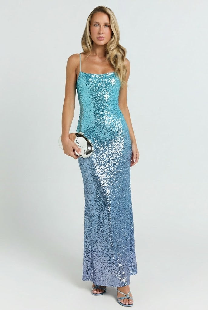 St. Barths After Midnight Sequin Maxi Dress